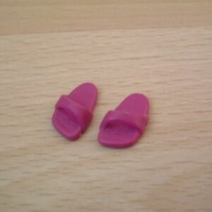 Sandalettes rose Playmobil