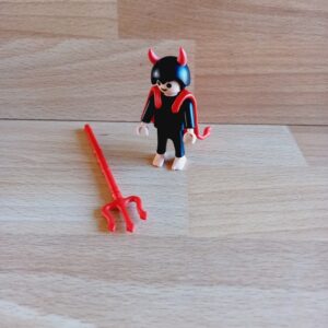 Diablotin et fourche neuf Playmobil 5411