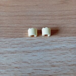 Manchettes crème neuf Playmobil