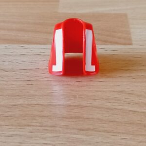 Gilet blanc et rouge neuf Playmobil