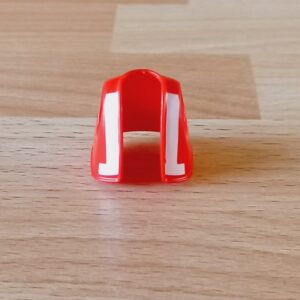 Gilet blanc et rouge neuf Playmobil