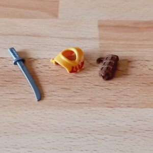 Tour de cou, étui et épée neuf Playmobil