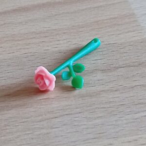 Rose fleur rose neuf Playmobil