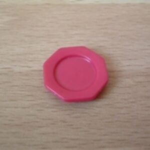 Assiette rose Playmobil