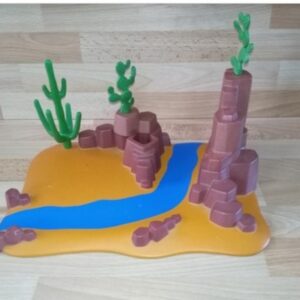 Grand canyon avec cachette Playmobil