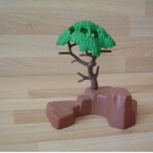 Rocher avec arbre Playmobil