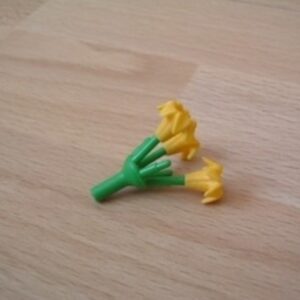 Bouquet fleurs jaunes Playmobil