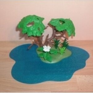 Mare d’eau avec arbre neuf Playmobil