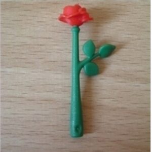 Rose fleur rouge neuf Playmobil