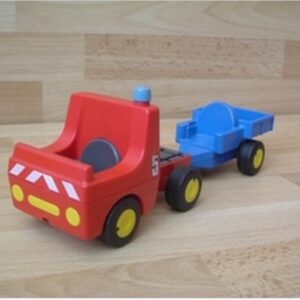 Camion de pompier avec remorque Playmobil 123