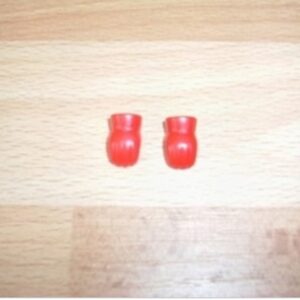 Gants rouges neuf Playmobil