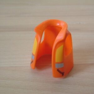 Gilet orange neuf Playmobil