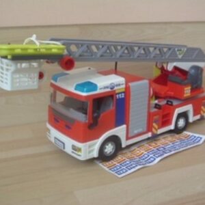 Camion de pompiers grande échelle neuf sans boite Playmobil
