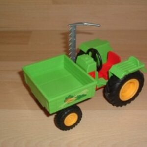 Tracteur maraicher avec faux Playmobil