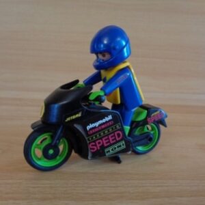 Moto avec pilote Playmobil