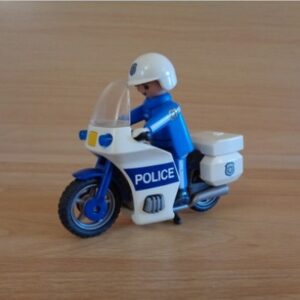 Moto de police Playmobil