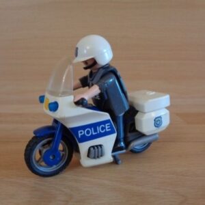 Moto de police Playmobil