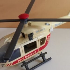 Hélicoptère de secours en l’état Playmobil