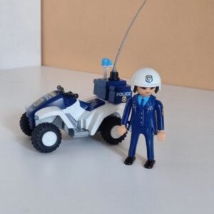 Quad et policière Playmobil