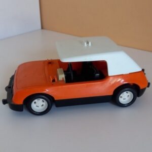 Voiture vintage orange Playmobil