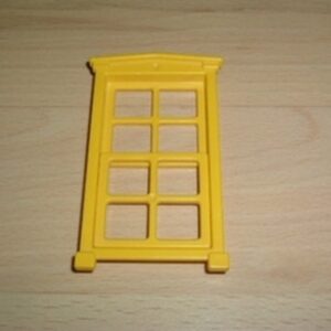 Fenêtre jaune Playmobil