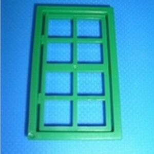 Fenêtre verte huit carreaux Playmobil