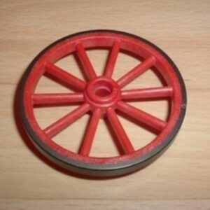 Roue rouge 5,5 cm Playmobil