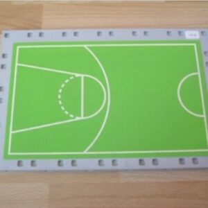Plancher rectangulaire 27 x 18 cm avec tapis Playmobil