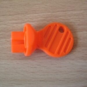 Clé orange pour rocher Playmobil