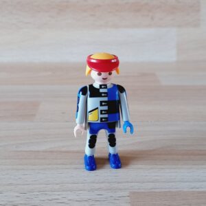 Sportif bleu et gris neuf Playmobil