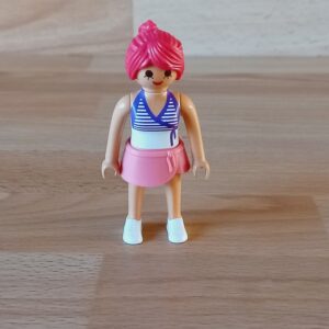 Femme jupe rose neuf Playmobil