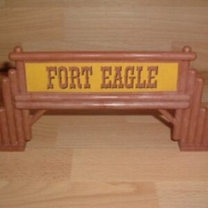 Enseigne fort Eagle Playmobil