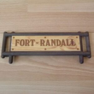 Enseigne Fort Randall Playmobil