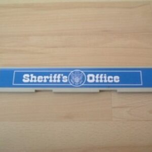 Enseigne sheriff’s office Playmobil