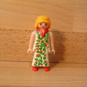 Femme robe à fleurs Playmobil 4673
