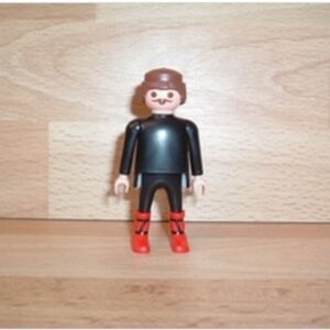 Personnage noir bottes rouges Playmobil 4689