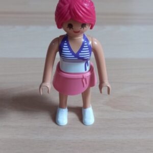Femme jupe rose Playmobil 9242