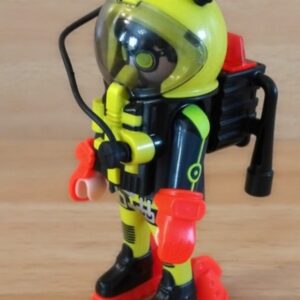 Spationaute noir et jaune Playmobil 9448