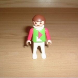 Enfant col et pantalon blancs Playmobil