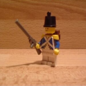 Soldat français avec sac à dos Lego