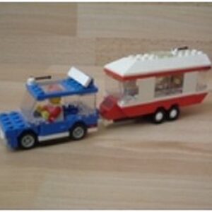 Voiture avec caravane Lego