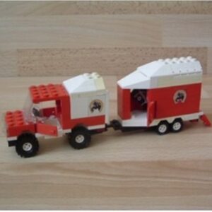 Voiture transport de chevaux Lego