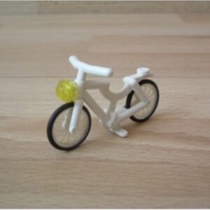 Vélo blanc Lego
