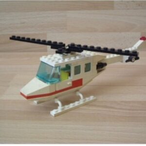 Hélicoptère blanc Lego