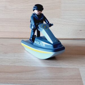 Policier et jet ski Playmobil