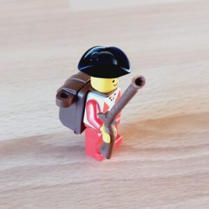 Soldat anglais avec sac à dos Lego