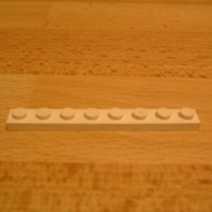 Plaque 8 picots 1×8 Lego