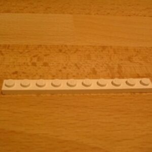 Plaque 10 picots 1×10 Lego