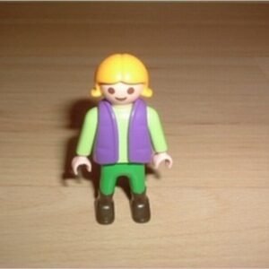 Enfant gilet violet Playmobil