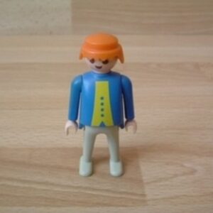 Homme veste bleue Playmobil